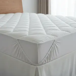 Waterproof Mattress Protector 100 x 200cm Quilted Pad Extra Deep