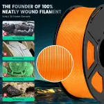 SUNLU 5KG PLA+ Filament Bundle, Enhanced Durability and High Strength, PLA Plus 3D Printer Filament for 3D FDM Printers, 1KG per Spool, 5 Rolls, Klein Blue+Red+Green+Vivid Yellow+Sunny Orange