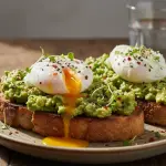 Avocado Toast with Poached Eggs