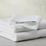 Bidet Towel 600GSM 33 x 66cm 100% Combed Cotton