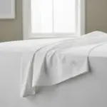 Flat Sheet Royal King 220TC 300 x 340cm 60/40 Poly-Cotton White