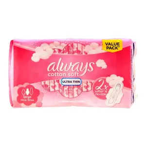 Sanitary Pads - ALWAYS Ultra Thin Cotton Soft Long 16pads