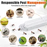 Liquid Ant Bait 20 Pack, Ant Killer Bait Stations for Indoor & Outdoor