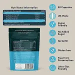 Magnesium Glycinate 3-in-1 Complex - 1800mg Magnesium Supplements as Magnesium Bisglycinate, Magnesium Citrate & Magnesium Malate - 90 Vegan Capsules, Triple High Absorption - 384mg Elemental, UK Made