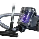 Russell Hobbs RHCV3601 ATLAS2 PET 2.5L Cylinder Vacuum, Grey & Purple, 700 W, 2.5 liters, 77.5 Decibeles