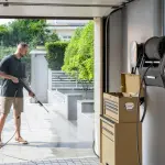 Giraffe Tools Wall Mounted Pressure Washer Electric 2400PSI 2.0GPM